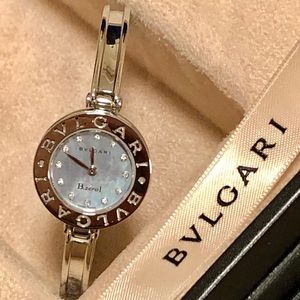 ✨Bvlgari B Zero diamond bangle watch✨